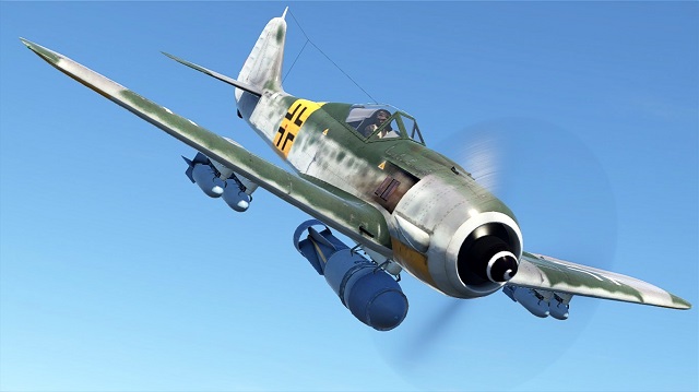 Обзор самолета fw 190 a4 war thunder